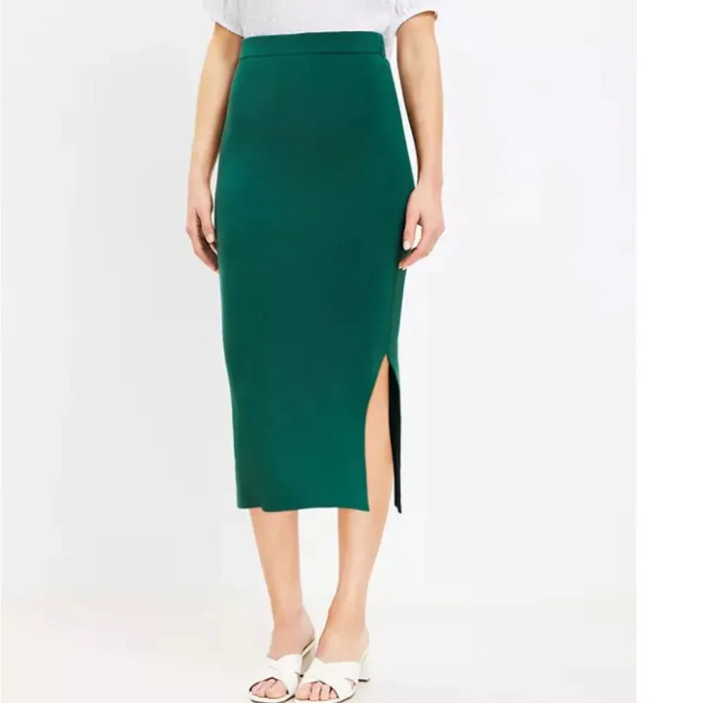 NWT Loft Midi Skirt - Picture 2 of 3